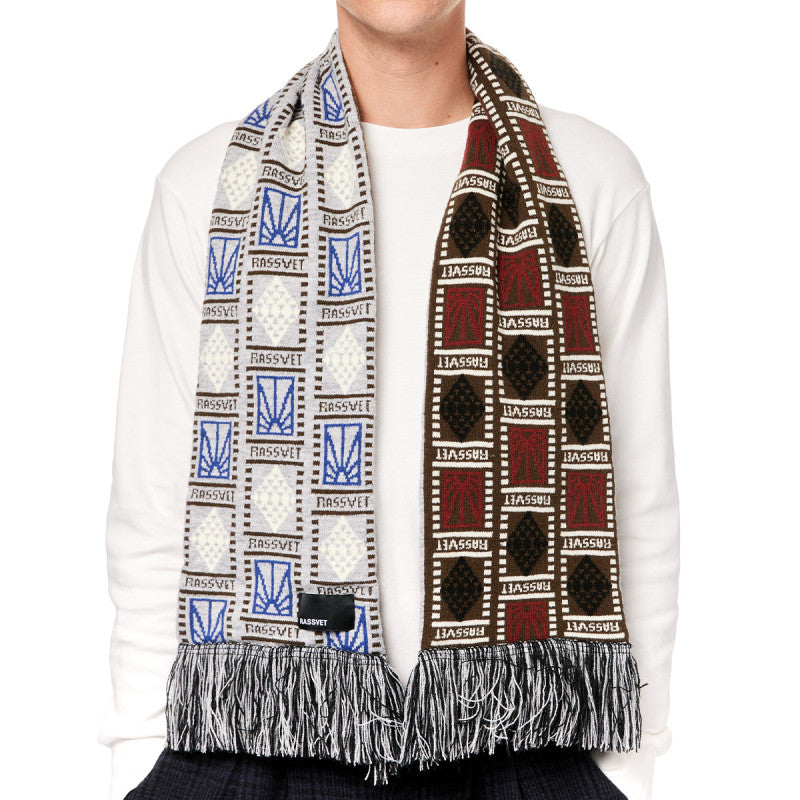 Rassvet Logo Knit Scarf