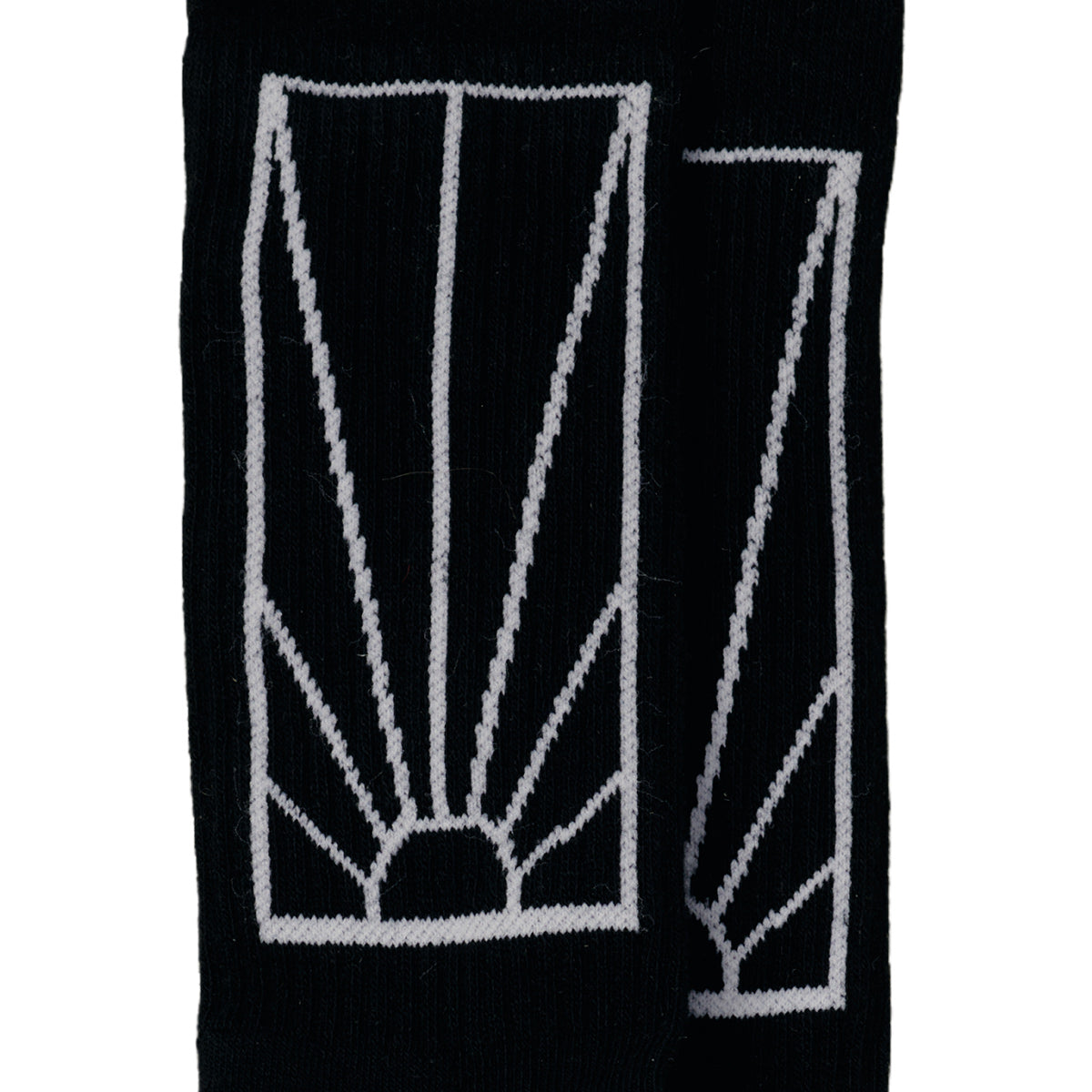 Rassvet Logo Socks Knit Black