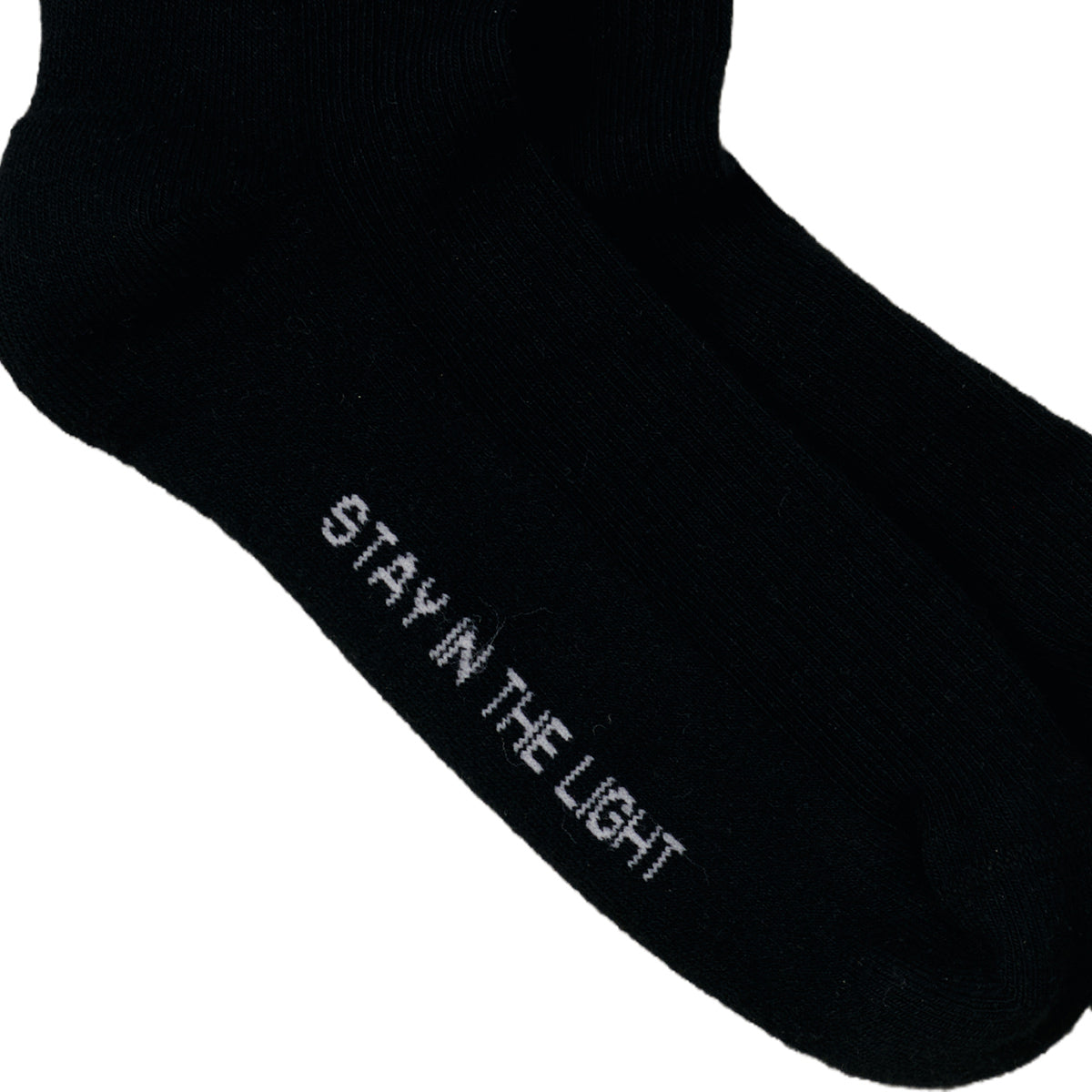 Rassvet Logo Socks Knit Black