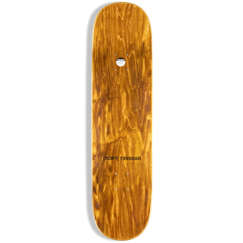 Rassvet Skateboard Deck Wood Mold Plaid 8.37