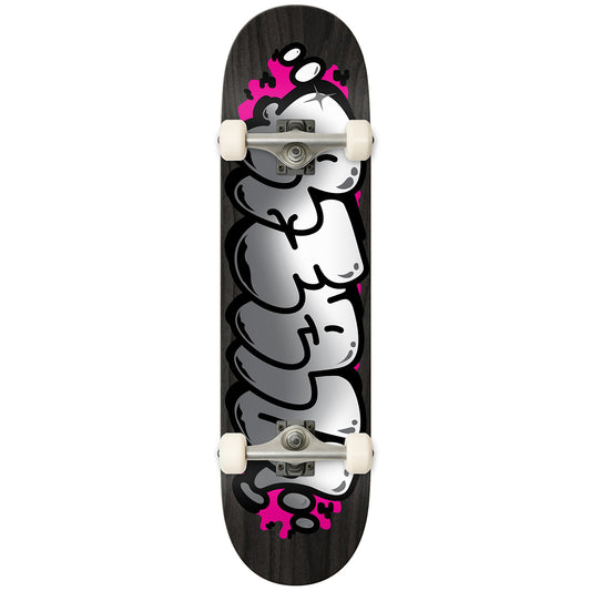 Real Bubble Letter Complete Skateboard Foil 8.5