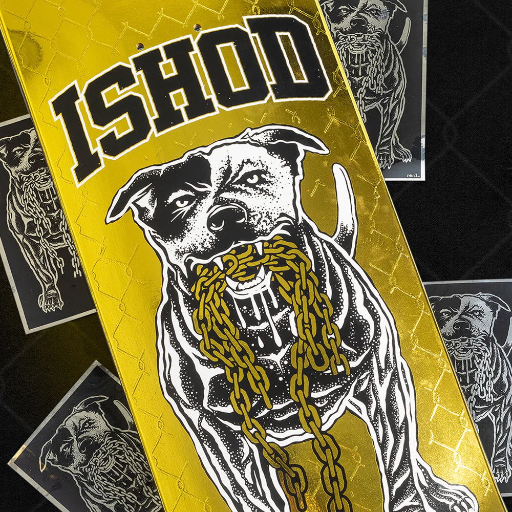 Real Ishod Lucky Dog Ssd-24 Skateboard Deck 8.5