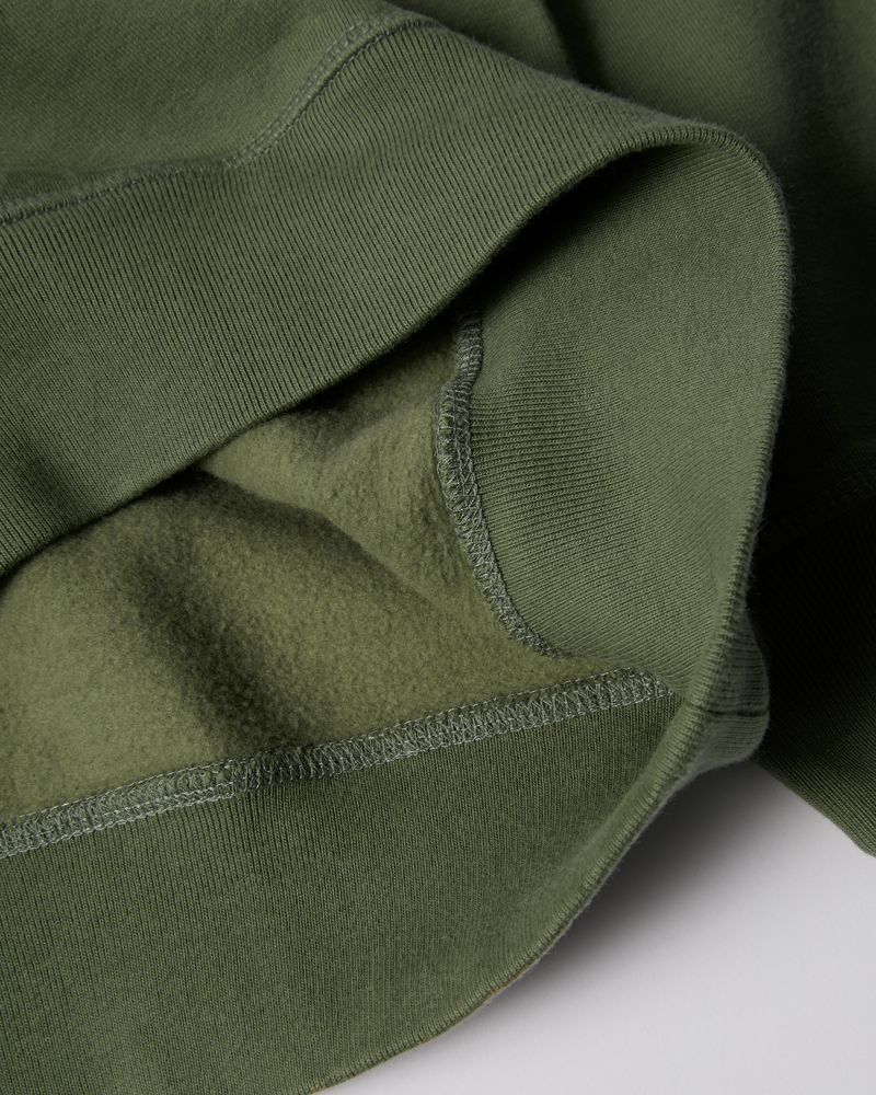 By Parra Signature Crewneck Sweater Green