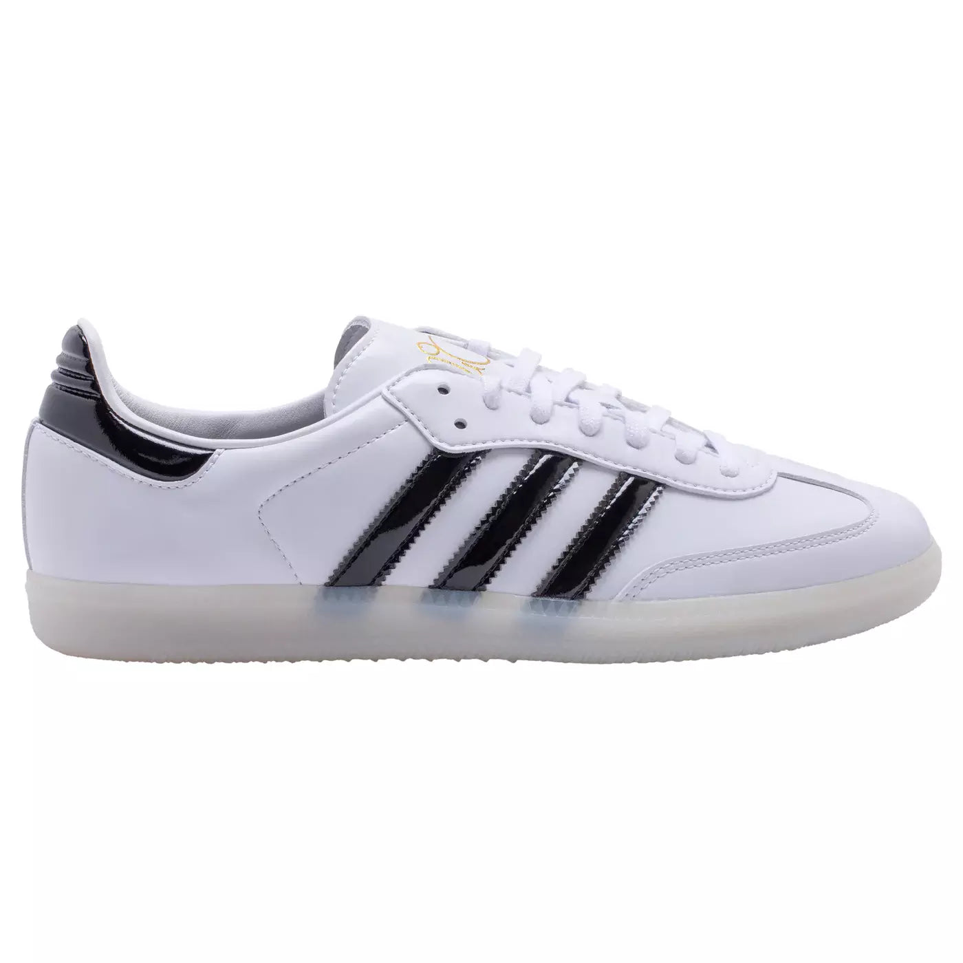 adidas Dill Samba Patent Ftwwht/Cblack/Goldmt