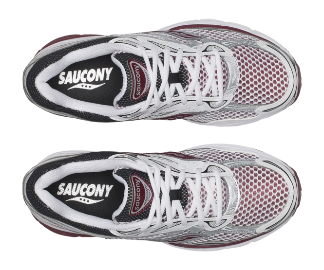 Saucony Progrid Omni 9 White/Maroon