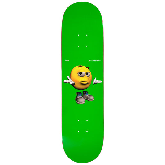 Sci-Fi Arin Lester Emoji Skateboard Deck 8.5
