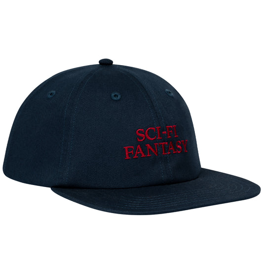 Sci-Fi Herringbone Logo Hat Navy