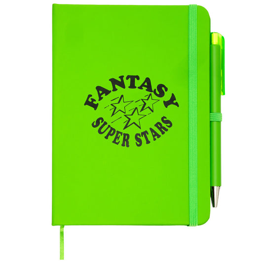 Sci-Fi Notebook & Pen Lime