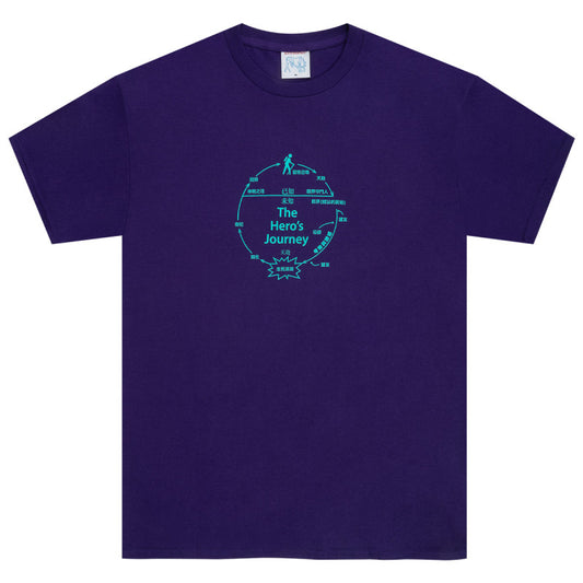 Sci-Fi The Hero's Journey T-Shirt Sport Purple