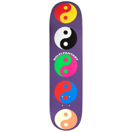 Sci-Fi Yin Yang Skateboard Deck 8.38