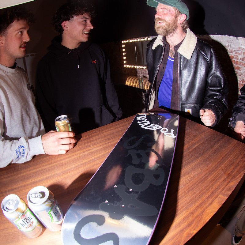 Poetic Sebas Spray Skateboard Deck 8.25