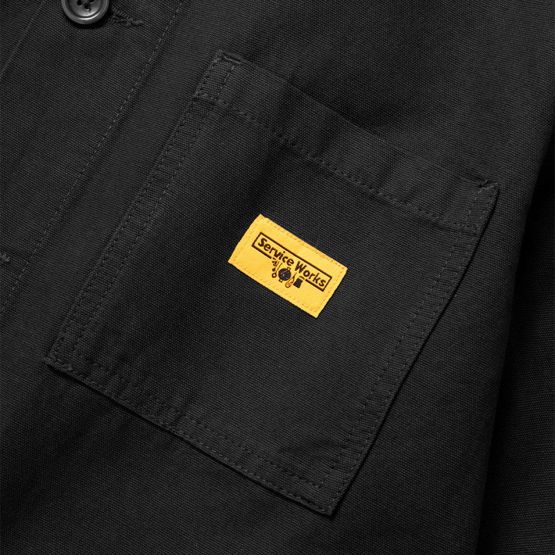 Service Works Canvas Chore Shirt Black