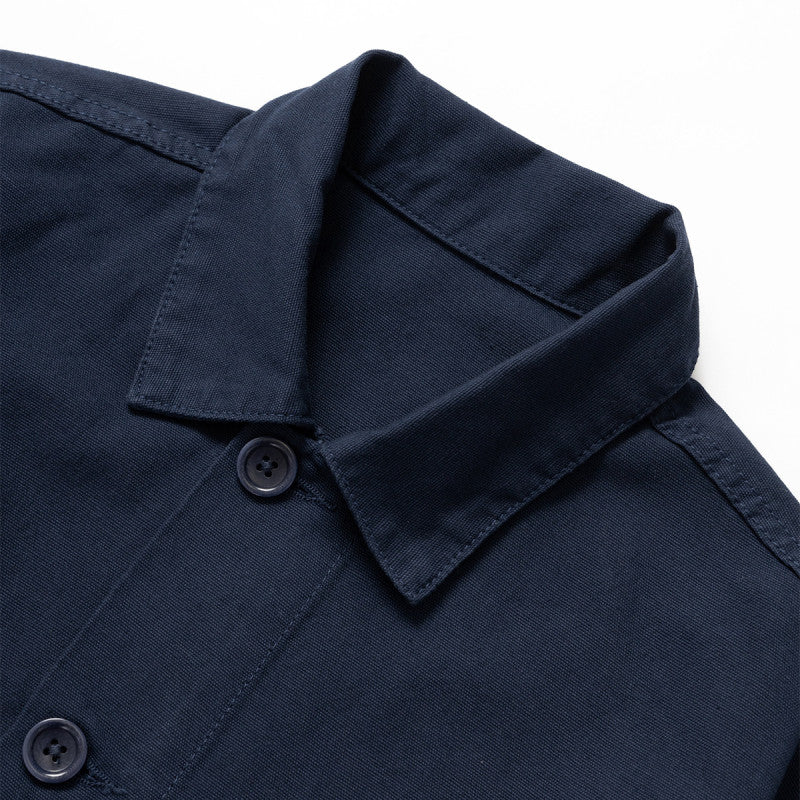 Service Works Canvas Chore Shirt Dark Navy
