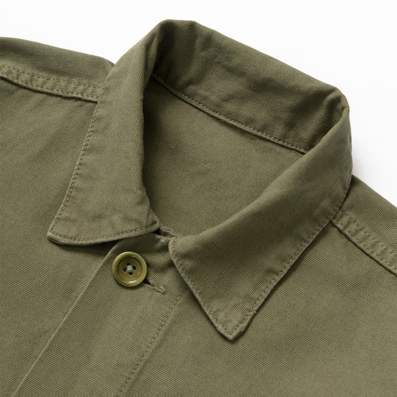 Service Works Canvas Chore Shirt Olive