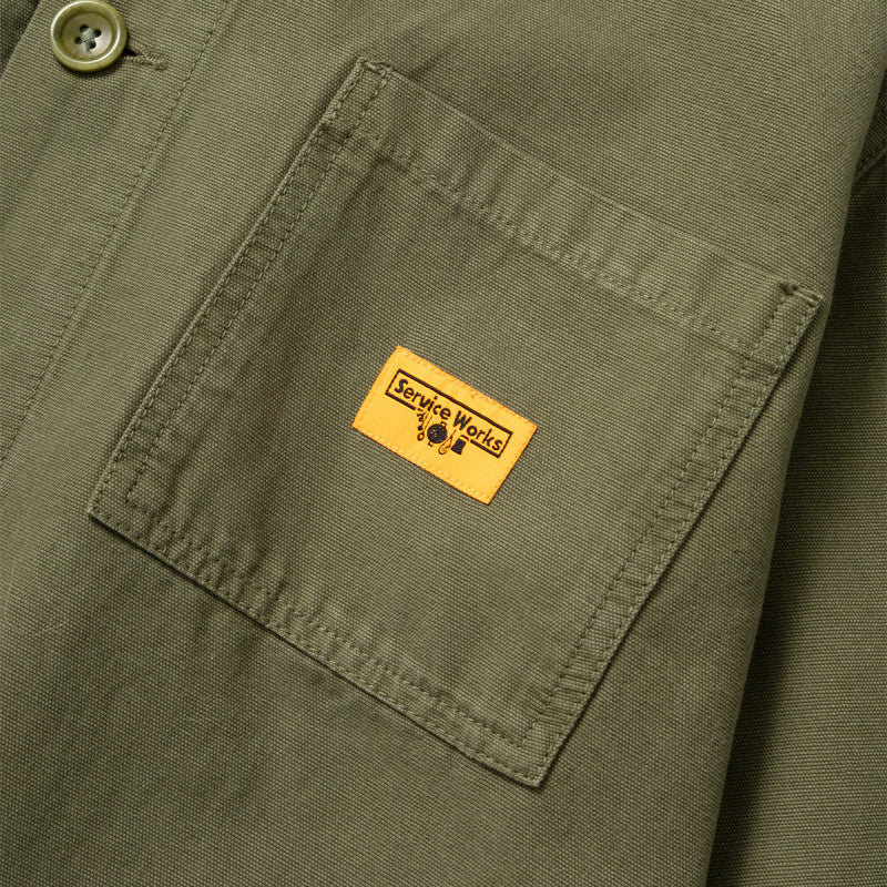 Service Works Canvas Chore Shirt Olive