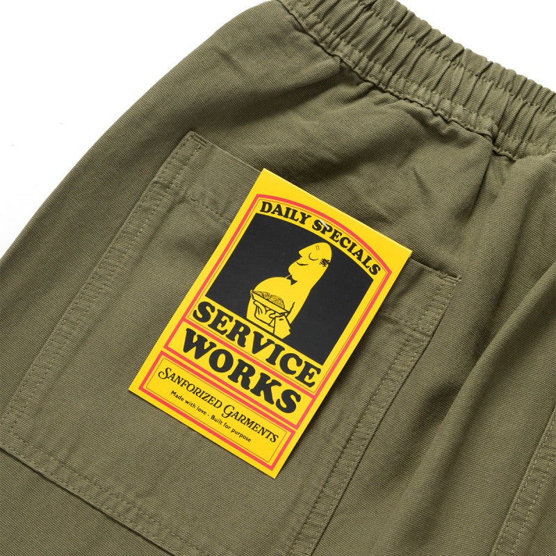 Service Works Classic Chef Pants Olive