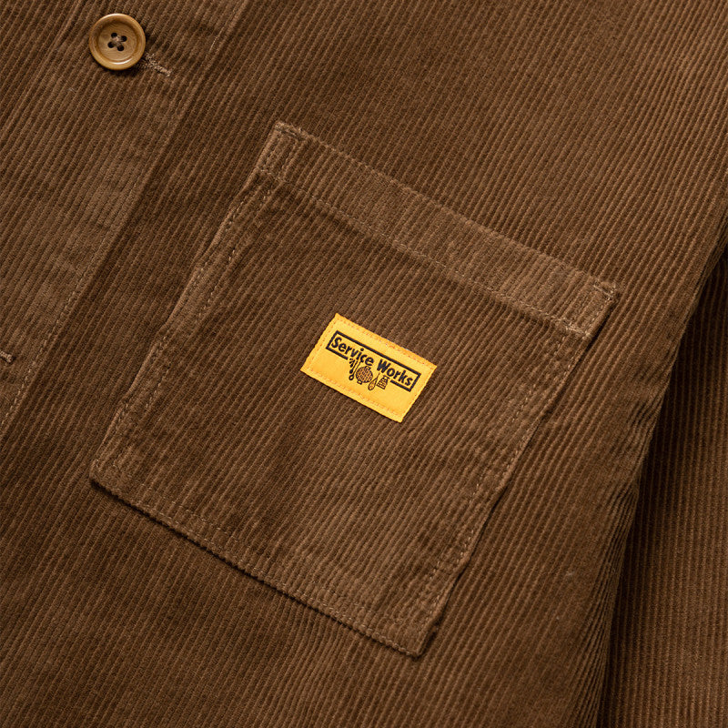 Service Works Corduroy Chore Shirt Bark