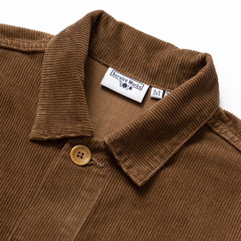 Service Works Corduroy Chore Shirt Bark