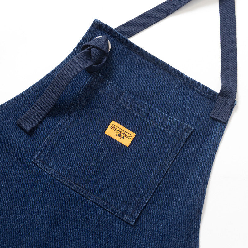 Service Works Denim Apron One Wash