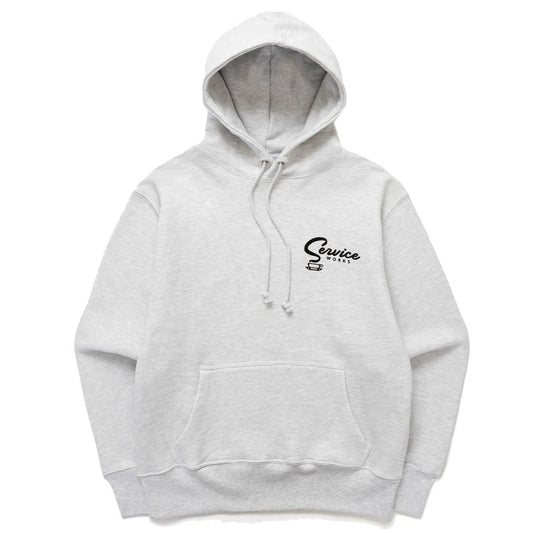 Service Works Espresso Hooded Sweater Ash