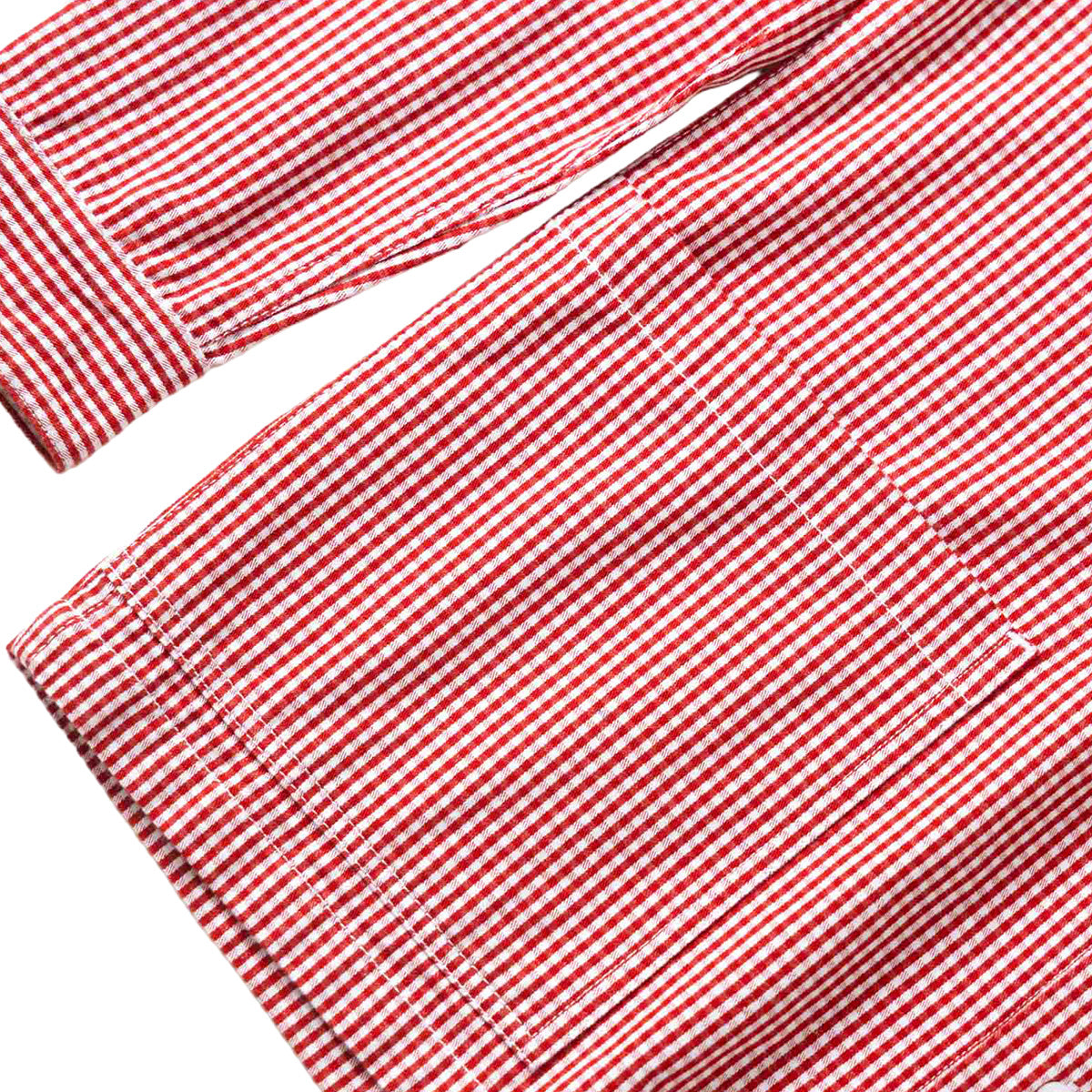Service Works Gingham Waiter Shirt Red