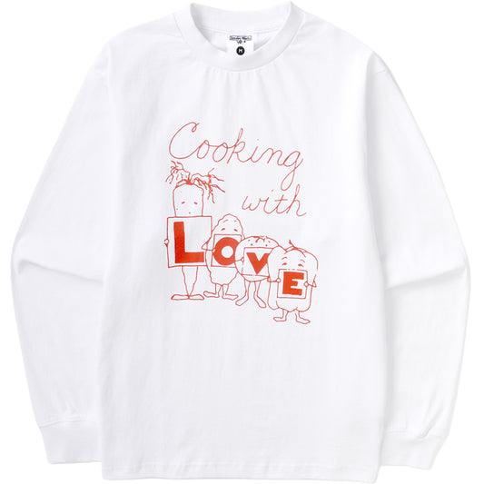 Service Works L O V E Longsleeve T-Shirt White