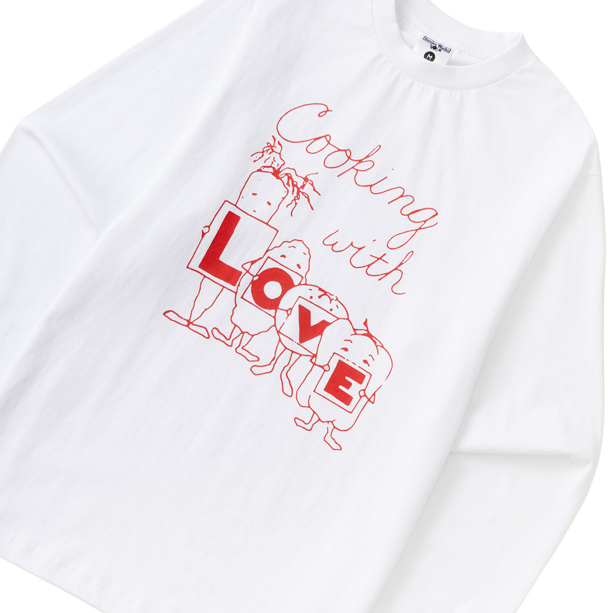 Service Works L O V E Longsleeve T-Shirt White