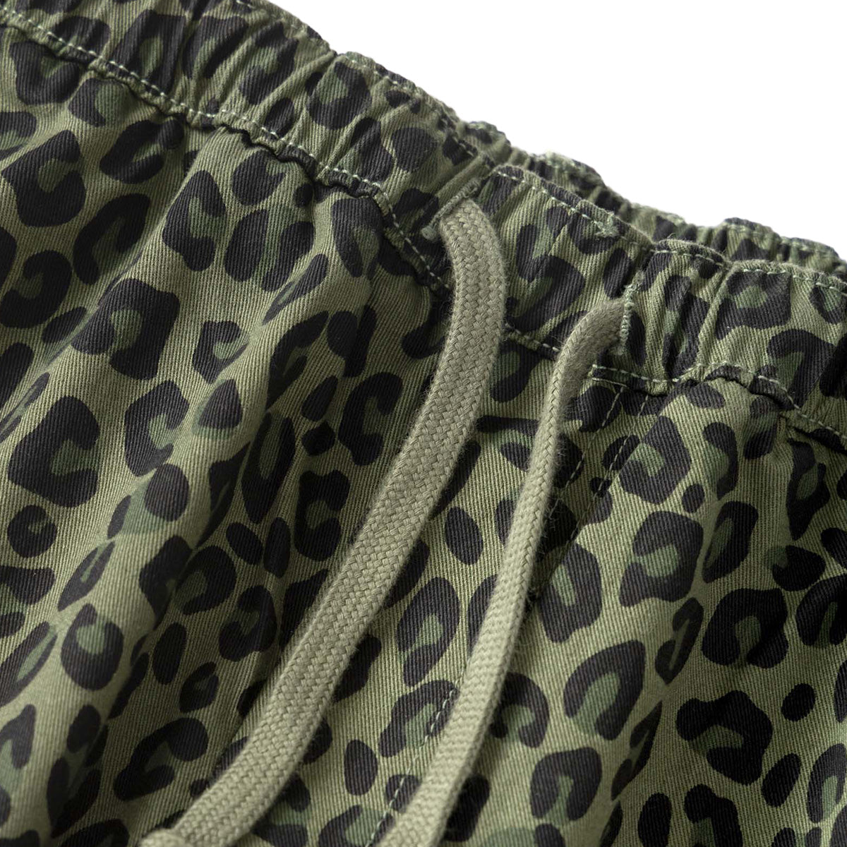 Service Works Patterned Easy Chef Pant Green Leopard