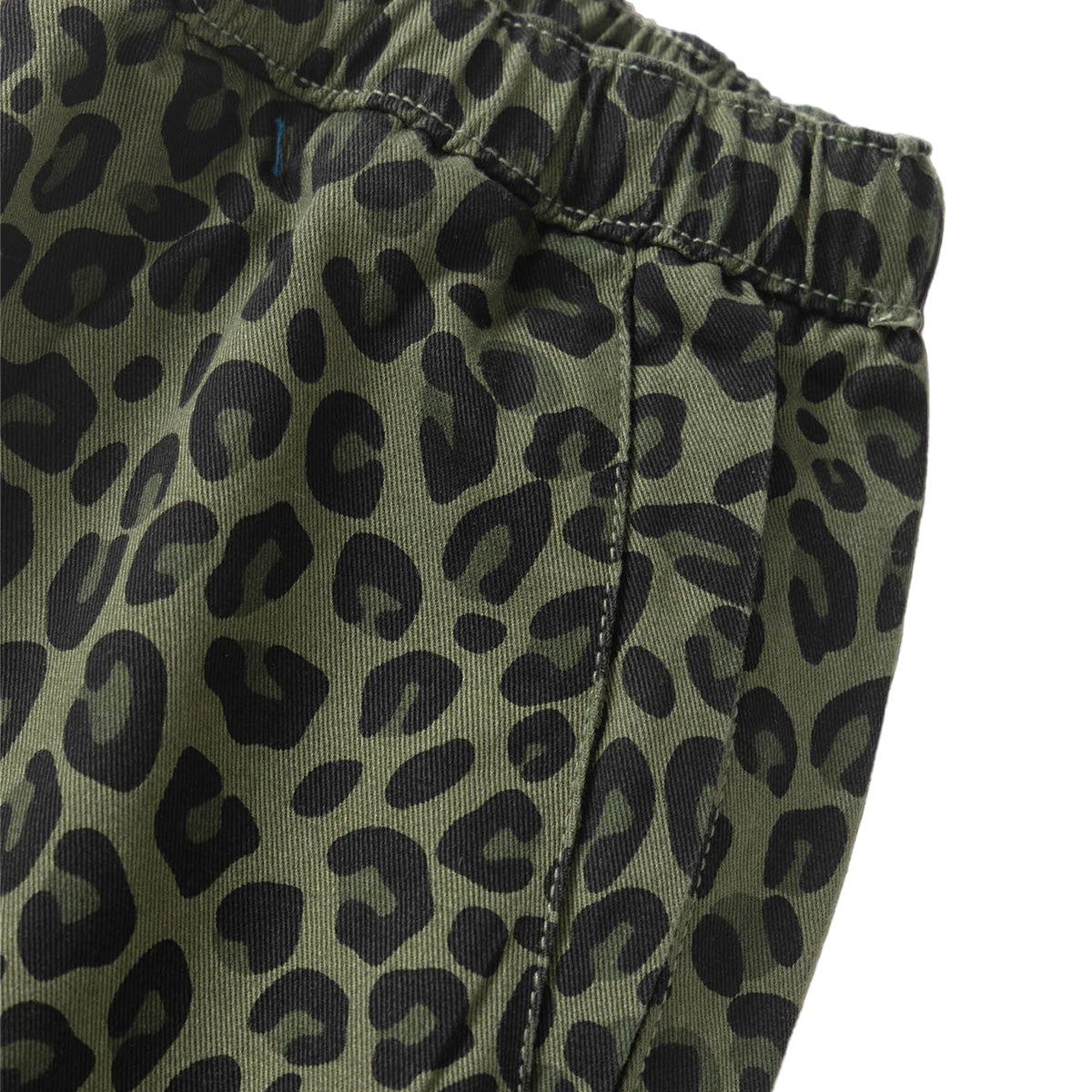 Service Works Patterned Easy Chef Pant Green Leopard