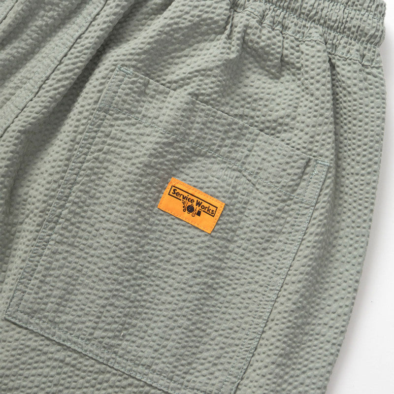 Service Works Seersucker Chef Pant Sage