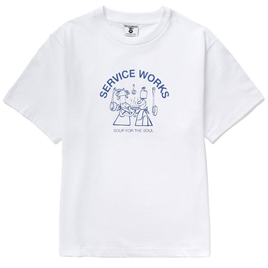 Service Works Soup For The Soul T-Shirt White