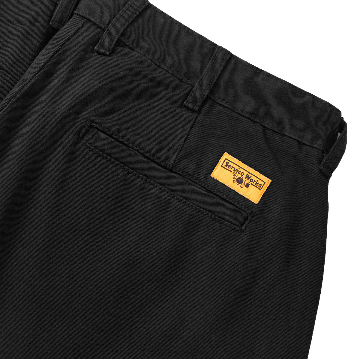 Service Works Twill Part-Timer Pant Black