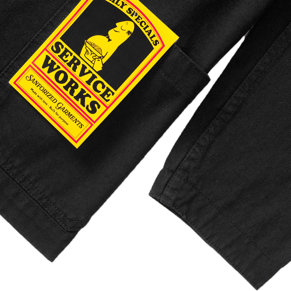 Service Works Twill Server Suit Black