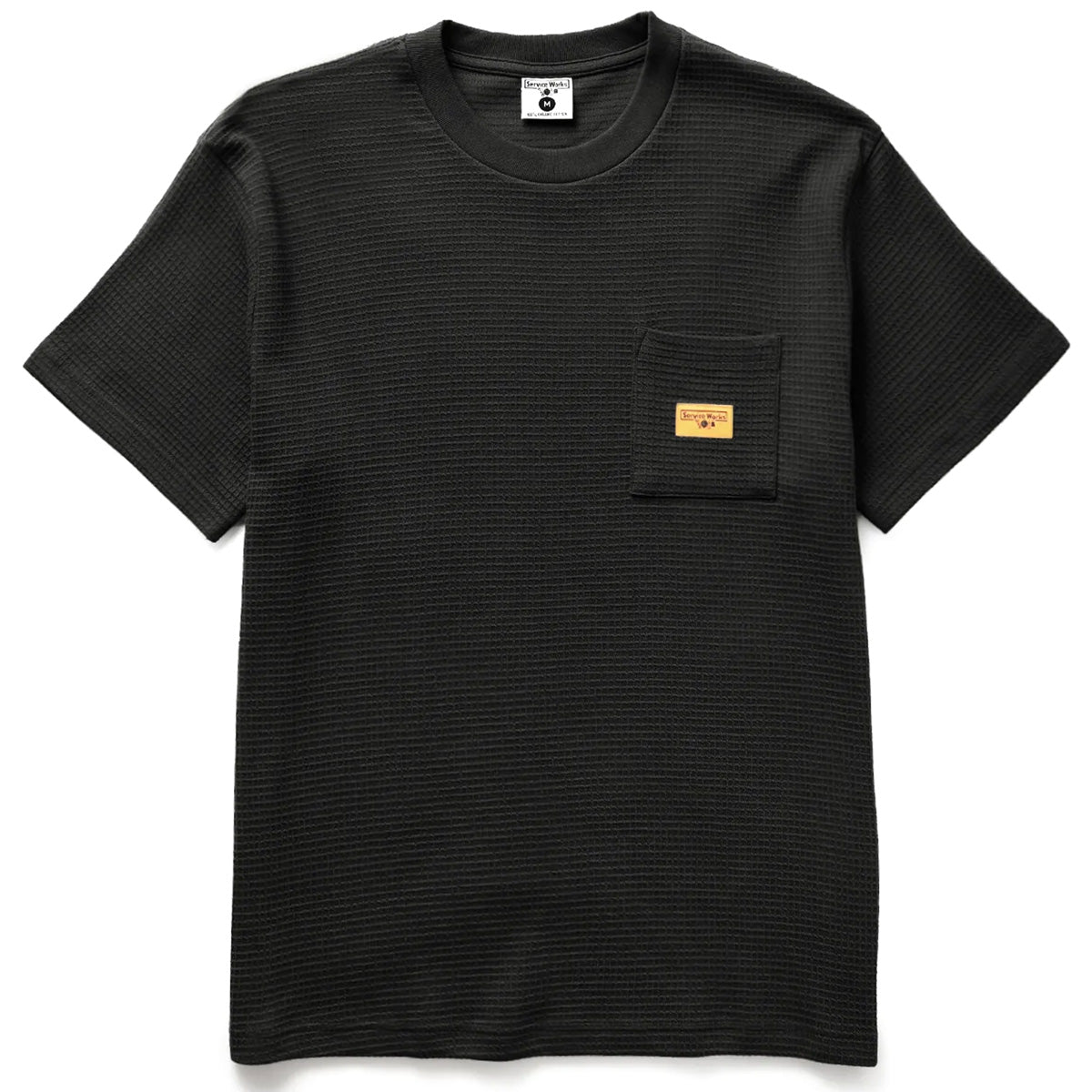 Service Works Waffle Pocket T-Shirt Black