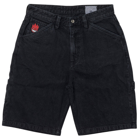 Spitfire Bighead Fill Denim Shorts Black