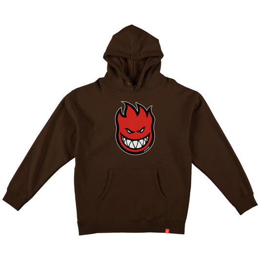 Spitfire Bighead Fill Hooded Sweater Brown
