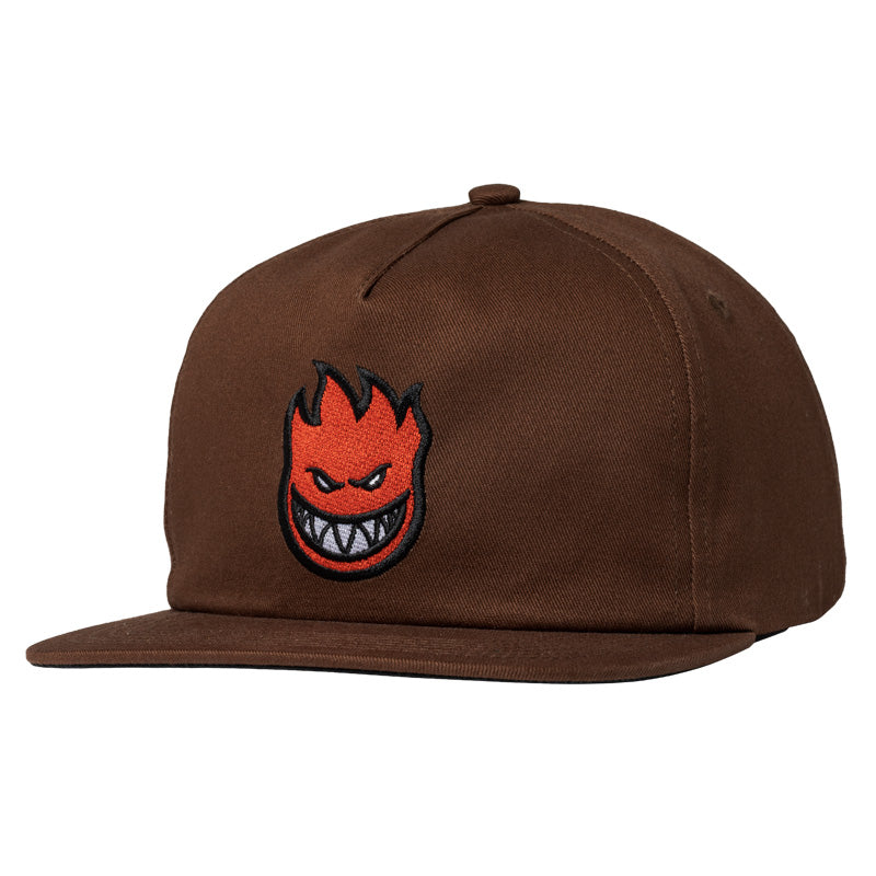 Spitfire Bighead Fill Snapback Cap Brown/Red