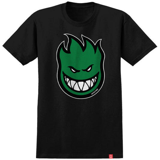 Spitfire Bighead Fill T-Shirt Black/Green