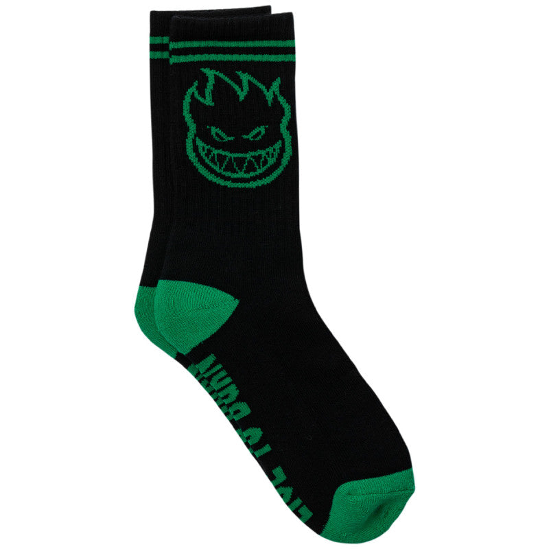 Spitfire Bighead Sock Black/Green