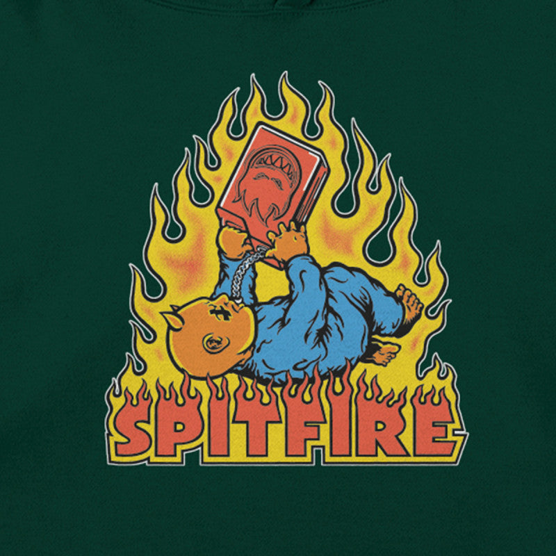 Spitfire Demonseed Hoodie Alpine Green