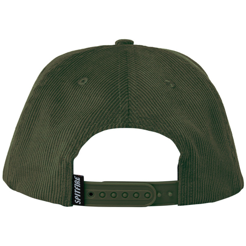 Spitfire Demonseed Script Snapback Dark Green