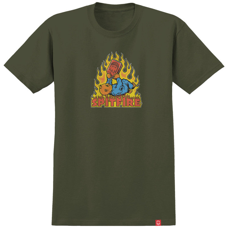 Spitfire Demonseed T-Shirt Military Green