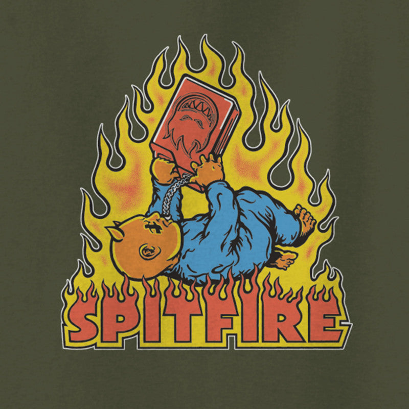 Spitfire Demonseed T-Shirt Military Green