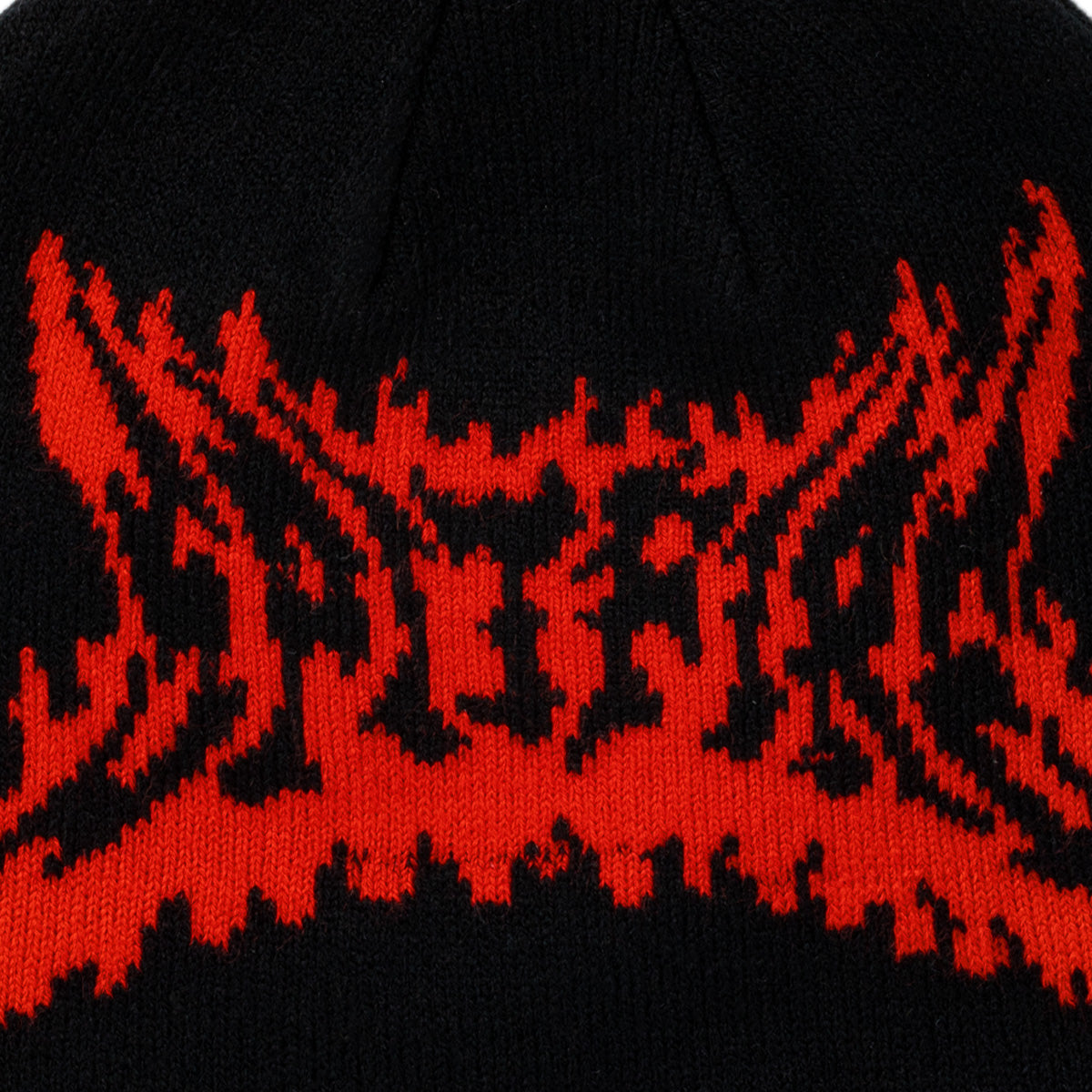 Spitfire Flame Out Skully Beanie Black/Red