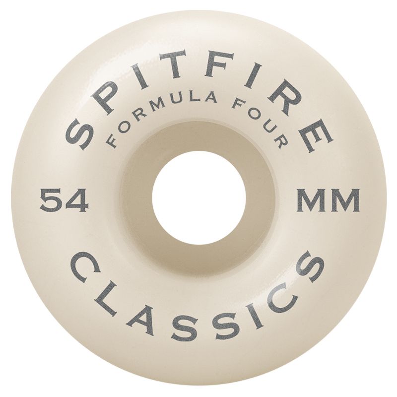 Spitfire Formula Four Classic Wheels Natural/Silver 99D 54mm