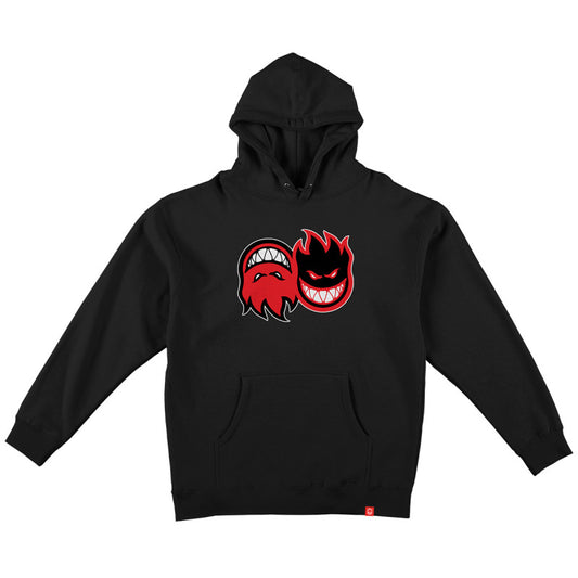 Spitfire Hooded Sweater Eternal Fill Black