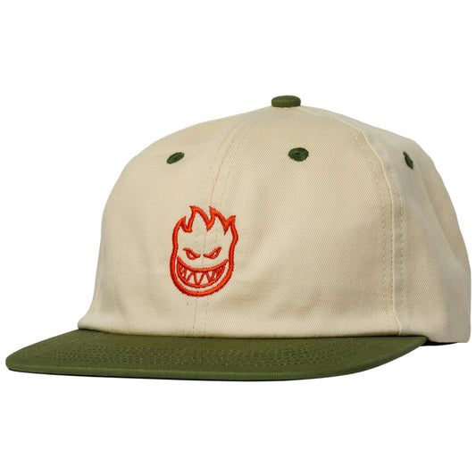 Spitfire Lil Bighead Strapback Natural/Olive/Red