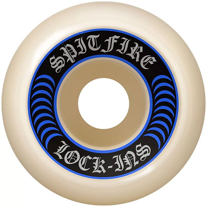 Spitfire Formula Four Lock Ins Wheels Natural 99D 52mm