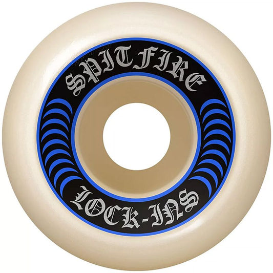 Spitfire Formula Four Lock Ins Wheels Natural 99D 52mm