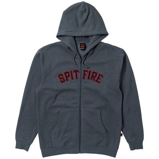 Spitfire Zip Hooded Sweater Spitball Charcoal